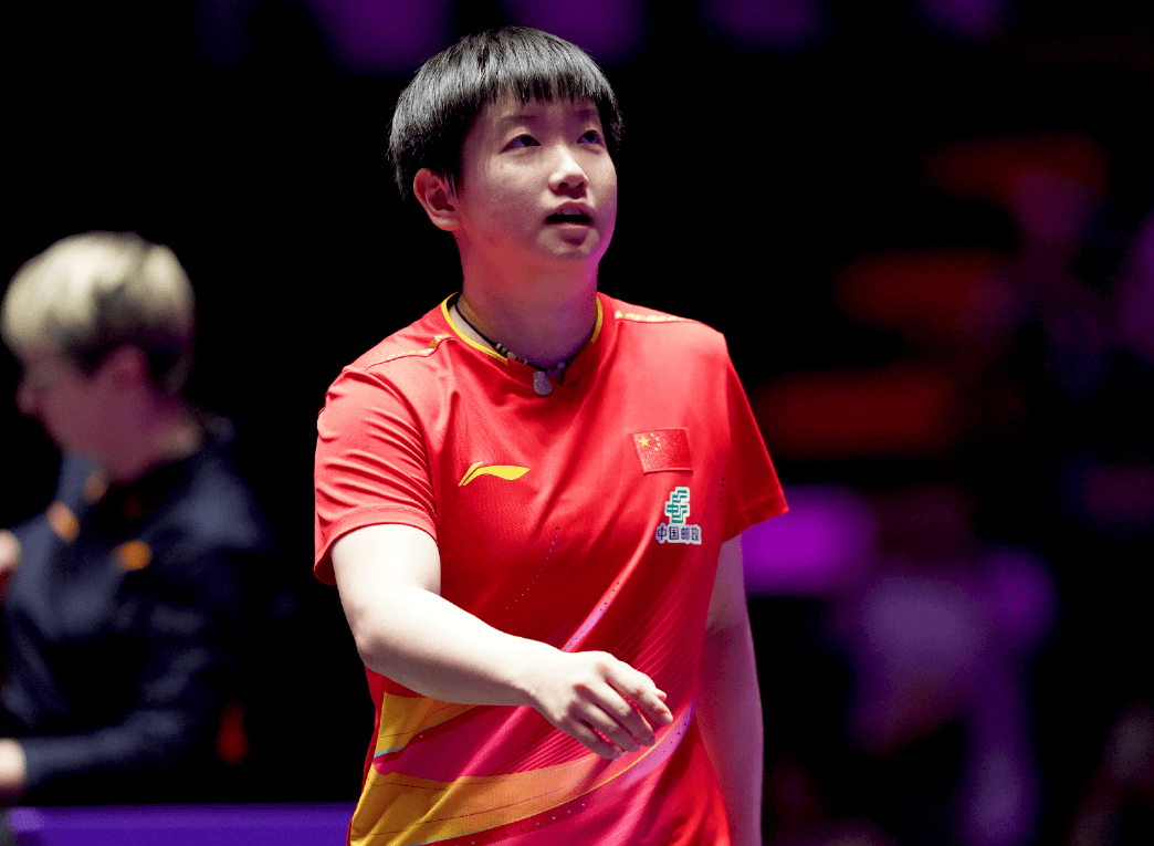 取得了开门, 颖莎前三板, 田希娜的强